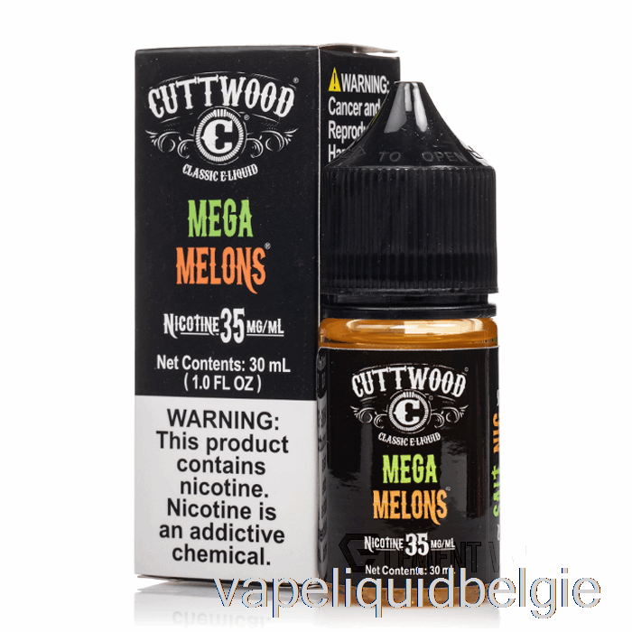 Vape België Mega Meloenen - Houtzouten - 30ml 35mg